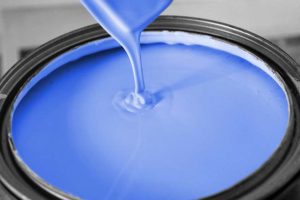 Periwinkle blue bucket of paint - color psychology