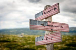 Juneteenth Emancipation Day, Steel Blue Media, Blue Steel, and NPR